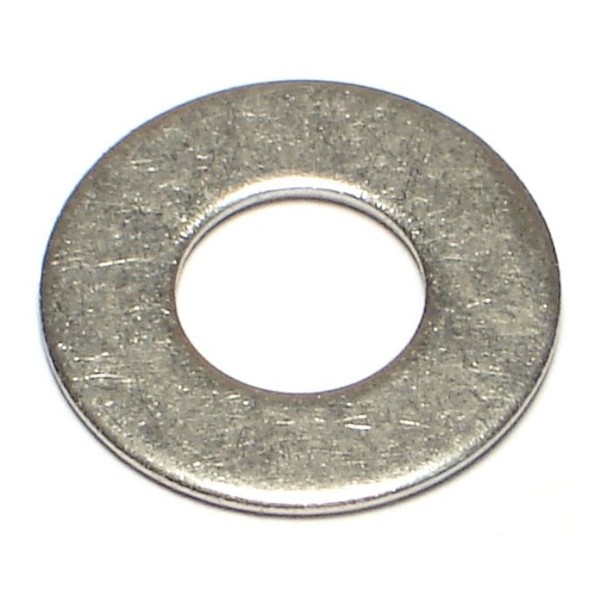 Midwest Fastener Flat Washer, For Screw Size 3/8" , 18-8 Stainless Steel 100 PK 05325